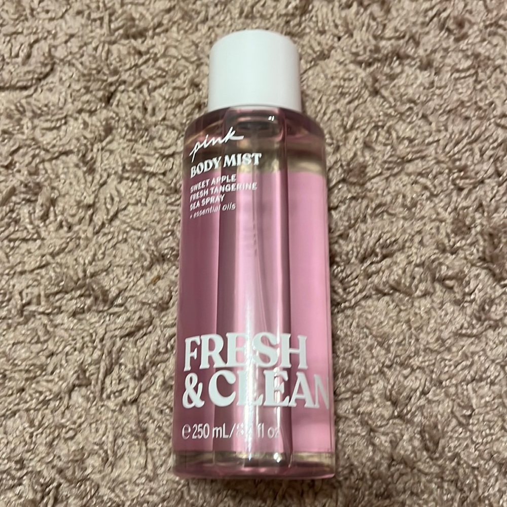 New Victoria's Secret PINK Fresh Clean Beauty Body Mist Fragrance Spray
